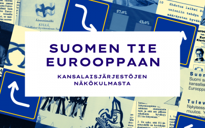 Suomen tie Eurooppaan – dokumentti ja kirjajulkaisu kansalaisjärjestöjen roolista Euroopan unioniin liittymisen kansanäänestyksessä julkaistu