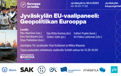 Eurooppa on kotisi -EU-vaalikiertue Jyväskylässä 30.5.2024