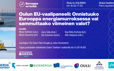 Eurooppa on kotisi -EU-vaalikiertue rantautuu Ouluun 3.6.2024