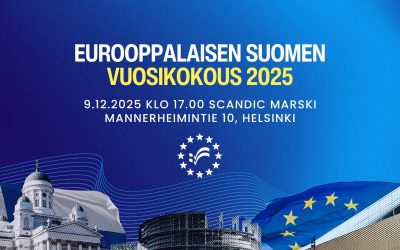 Eurooppalaisen Suomen vuosikokous 9.12.2025