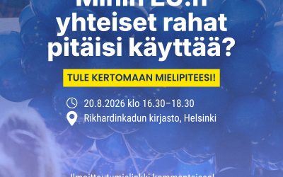 Keskustelu EU:n tulevasta monivuotisesta budjetista 2028-2034